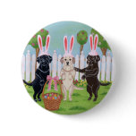 Labrador Easter Bunnies!! Buttons