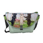 Labrador Easter Bunnies!! Painting Commuter Bag