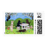 Labrador & Easter Eggs Stamp