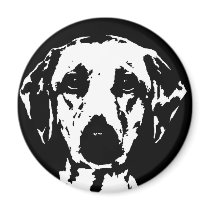 Labrador-Geschenke - Magnet by pupaya Labrador-Geschenke - Magnet