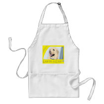 Labrador in a Cab aprons