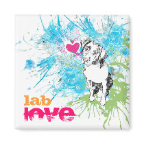 Labrador magnets by Chic_Boutique Labrador magnets