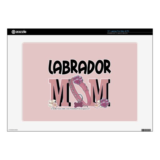 Labrador MOM Laptop Skins
