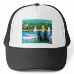 Labrador Pair - Sailboats Hats