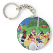 Labrador Party Key Chains