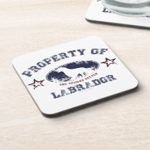 Labrador Posavasos De Bebidas