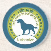 LABRADOR POSAVASOS PERSONALIZADOS