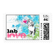 Labrador stamp