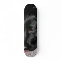 Labrador Puppy Is Eating Grapes Skate Board Deck