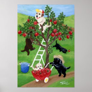 Labrador Retriever Art Print print