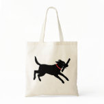 Labrador Retriever (Black) Canvas Bag