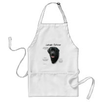Labrador Retriever (blk) History Design aprons by GreyWolfCreation Labrador Retriever (blk) History Design aprons
