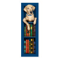 Labrador Retriever Blue Bookmark business cards by TeacherTools Labrador Retriever Blue Bookmark business cards