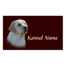 Labrador Retriever Breeder Business Card