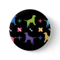 Labrador Retriever Pinback Buttons