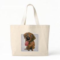Labrador Retriever (Chocolate) bags by cartoondogs Labrador Retriever (Chocolate) bags