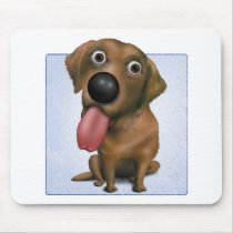 Labrador Retriever (Chocolate) mousepads by cartoondogs Labrador Retriever (Chocolate) mousepads