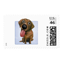 Labrador Retriever (Chocolate) Postage