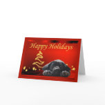 Labrador Retriever  Christmas Card Stars11