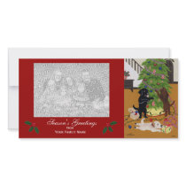 Labrador Retriever Christmas Photo Cards
