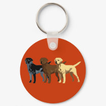 Labrador Retriever colors keychains by DDGraphix Labrador Retriever colors keychains
