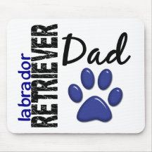 Labrador Retriever Dad 2 Mousepad