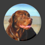 Labrador Retriever Dog Art - Bosco Magnet