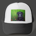 Labrador Retriever Dog Art - Poppy Mesh Hats
