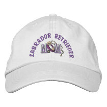 Labrador Retriever Dog Mom Embroidered Baseball Caps