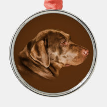 Labrador Retriever Dog Ornament, Customizable