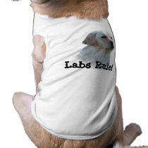 Labrador Retriever Dog T-Shirt pet clothing