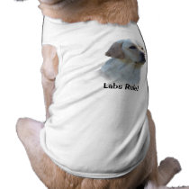 Labrador Retriever Dog T-shirt pet clothing
