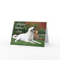 Labrador Retriever Father's Day card