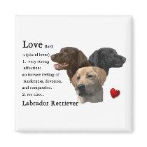 Labrador Retriever Gifts magnets by DogsByDezign Labrador Retriever Gifts magnets