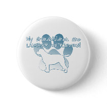 Labrador Retriever Grandchildren Pinback Button