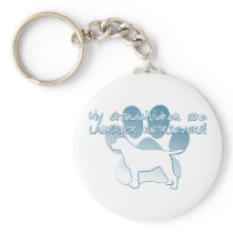 Labrador Retriever Grandchildren Key Chains