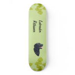 Labrador Retriever ~ Green Leaves Design Skate Board Deck