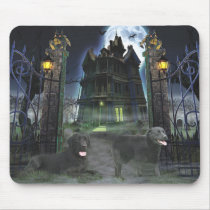 Labrador Retriever Halloween Mousepad