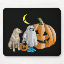 Labrador Retriever Halloween Mousepad