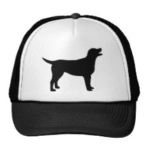 Labrador Retriever (in black) Trucker Hats