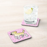 Labrador Retriever Love Drink Coaster