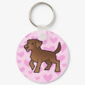 Labrador Retriever Love keychain