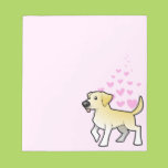 Labrador Retriever Love Notepad