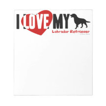 Labrador Retriever Memo Pads