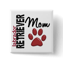 Labrador Retriever Mom 2 Pins