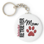 Labrador Retriever Mom 2 Keychain