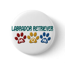 LABRADOR RETRIEVER Mom Paw Print 1 Pin