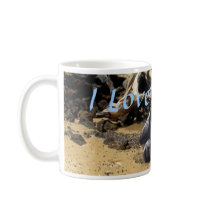 Labrador Retriever Mug Beach by normagolden Labrador Retriever Mug Beach