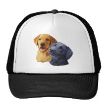 Labrador retriever Portraits Trucker Hats