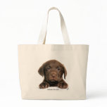 Labrador Retriever puppy 9Y270D-050 Canvas Bags